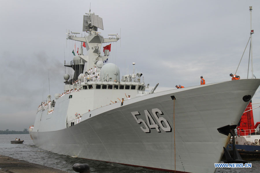 La 16ème flotte de la marine chinoise fait escale à Abidjan