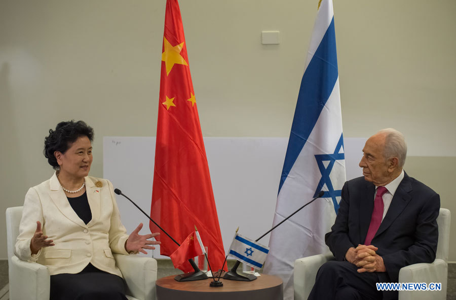 Israël et la Chine s'engagent à renforcer la coopération bilatérale