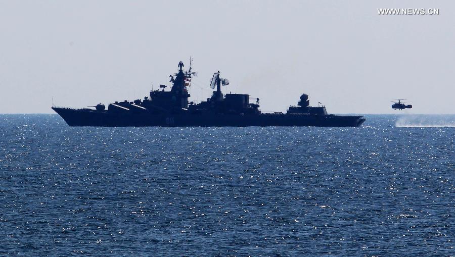 Exercices anti-pirates conjoints des forces navales chinoises et russes