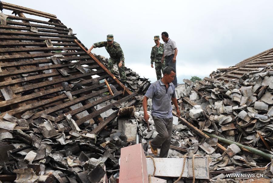 Chine : 12 blessés dans un séisme au Yunnan