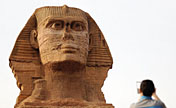 Un faux Sphinx chinois : l'Egypte en colère
