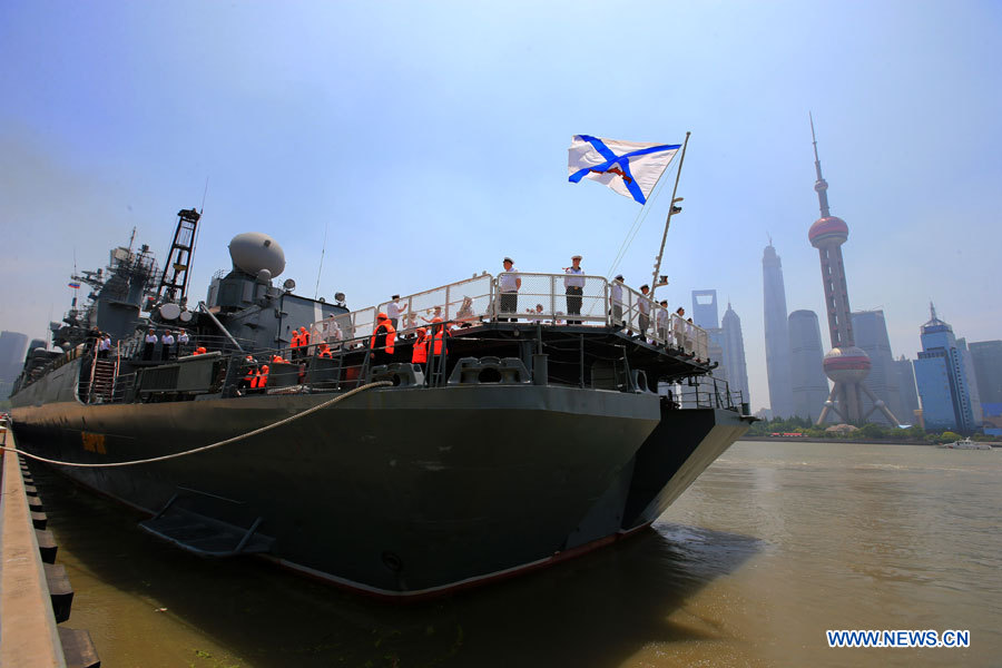 Les navires de guerre russes quittent Shanghai à l'issue d'un exercice conjoint