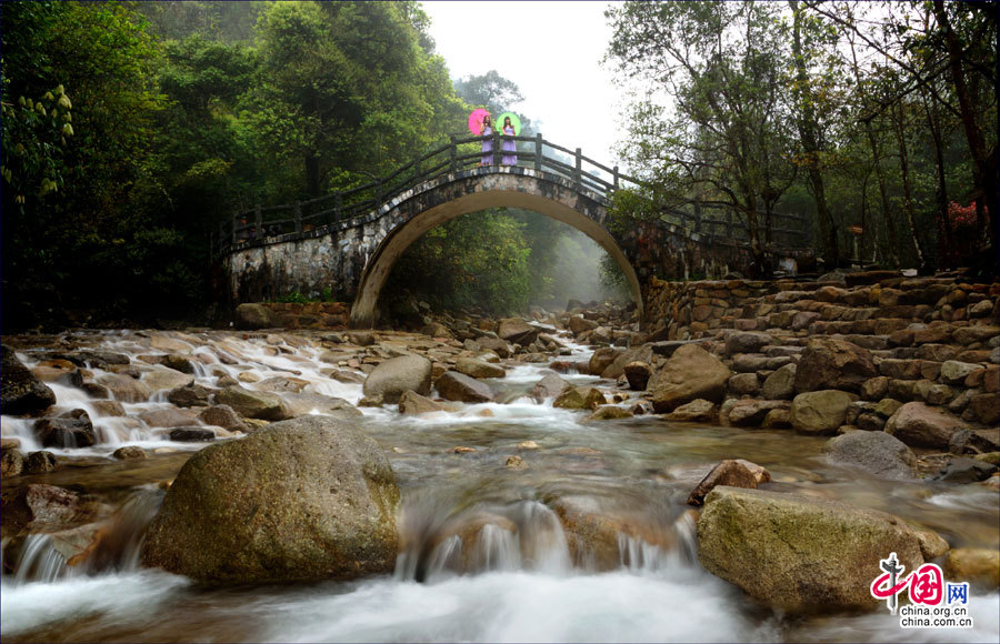 En images. Parc national de forêt Guposhan au Guangxi