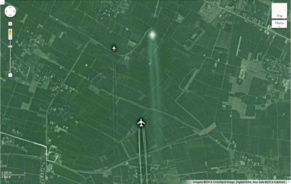 Google Maps : chasse à l'OVNI en Chine