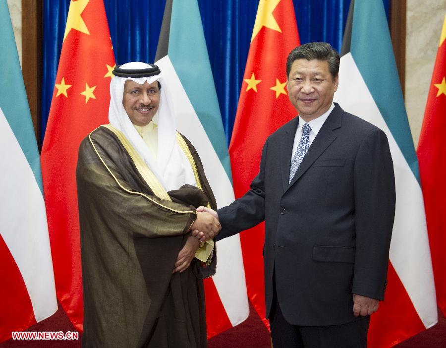 Xi Jinping rencontre le Premier ministre du Koweït