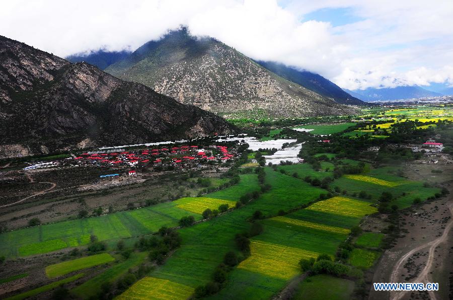 Chine: beaux paysages dans la préfecture de Nyingchi au Tibet