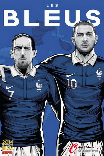France : Ribéry, Benzema