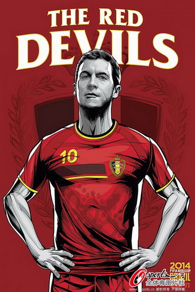Belgique : Eden Hazard