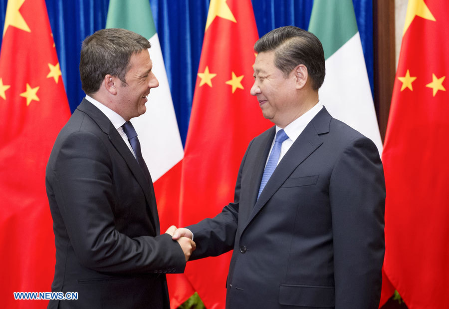 La Chine et l'Italie s'engagent à consolider leur partenariat