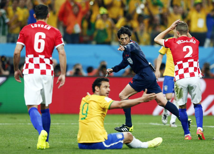 Ouverture de la Coupe du Monde : Neymar aide le Brésil à terrasser la Croatie 3-1