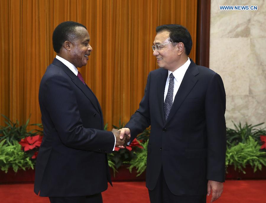 La Chine s'engage à renforcer son soutien à la République du Congo