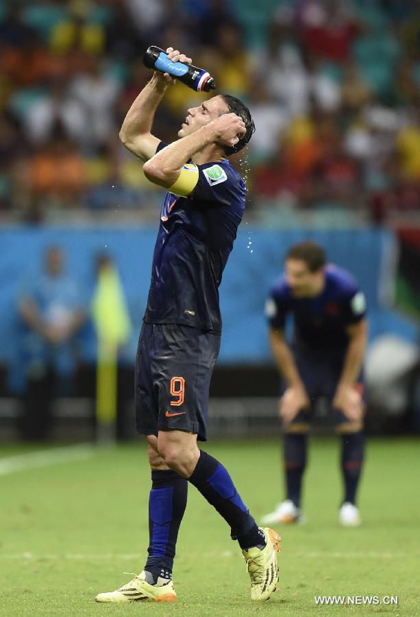 Coupe du monde 2014/groupe B : Pays-Bas - Espagne 5 à 1