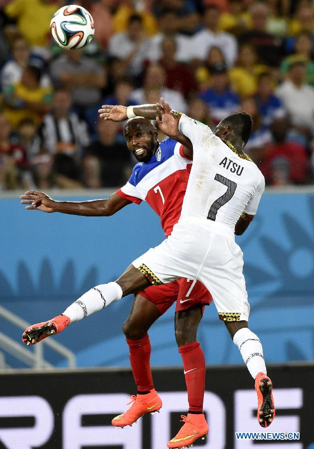 Mondial-2014/Groupe G: Les Etats-Unis battent le Ghana 2 à 1