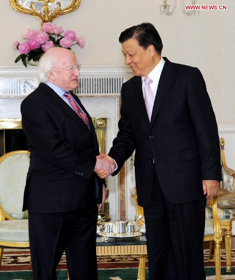 Irlande/Chine : un haut responsable chinois promet de construire des relations plus fortes