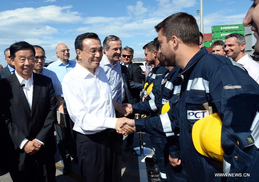 Le Premier ministre chinois se félicite de la coopération sino-grecque dans le projet du TCP