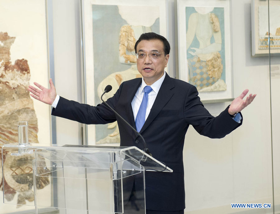 Le Premier ministre chinois appelle à plus d'échanges culturels avec la Grèce
