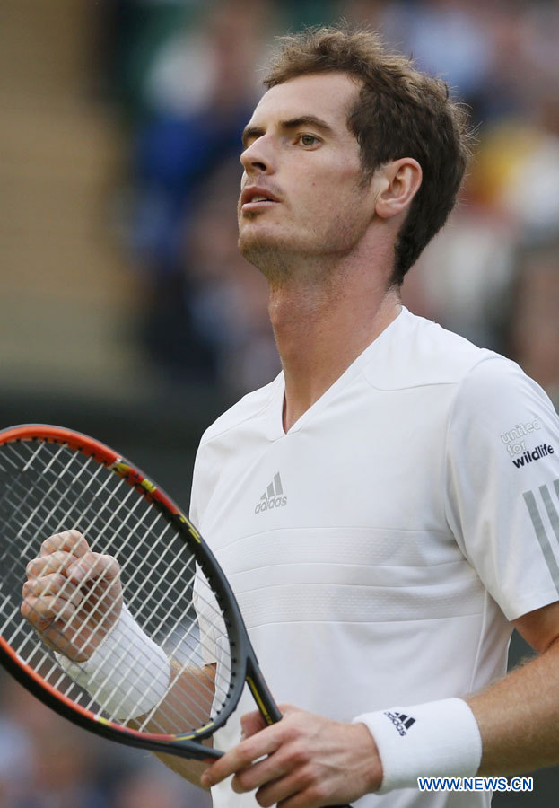 Tennis/Wimbledon: Andy Murray qualifié pour les huitièmes de finale
