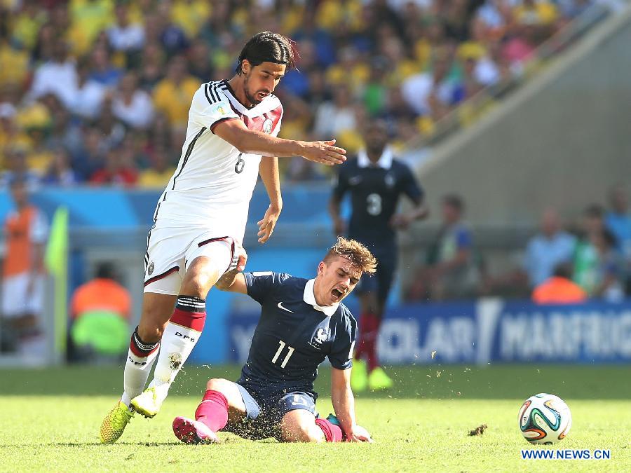 Mondial-2014 - L'Allemagne qualifiée en demi-finale