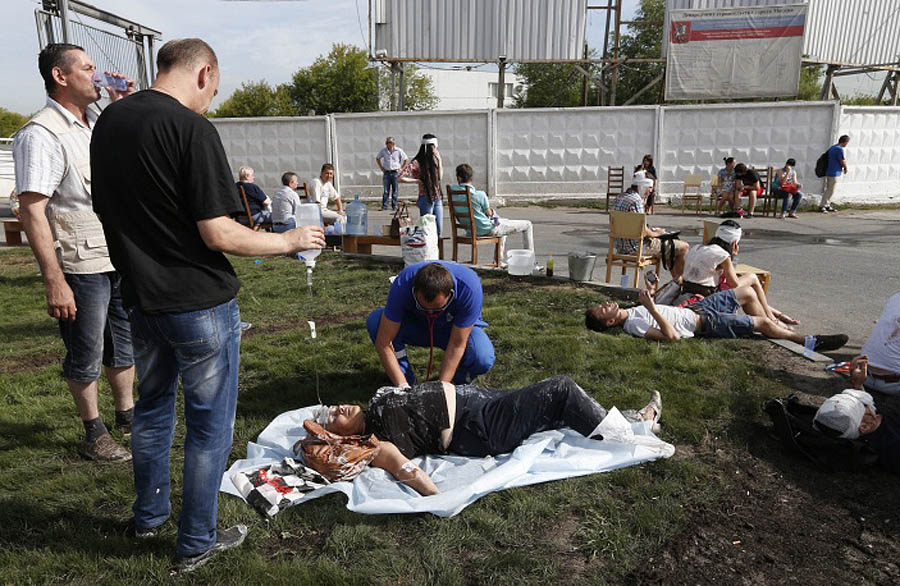 Moscou : 16 morts dans le déraillement d'une rame de métro