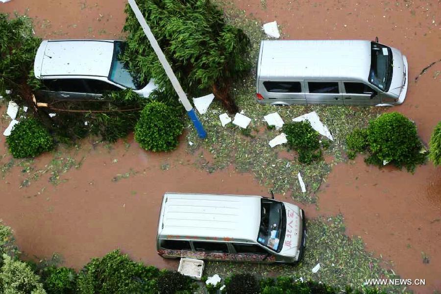 Le typhon Rammasun fait des ravages dans le sud de la Chine
