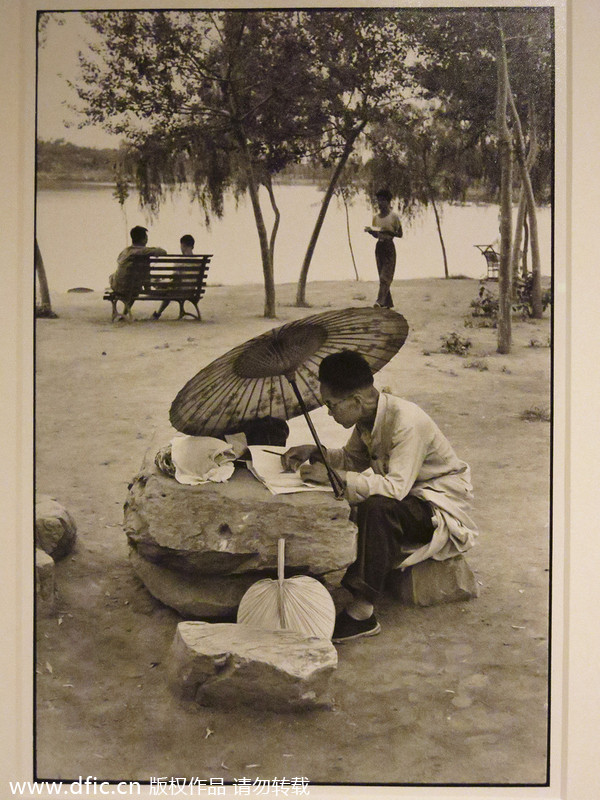 Beijing en 1958, par Henri Cartier-Bresson. [Photo/IC]