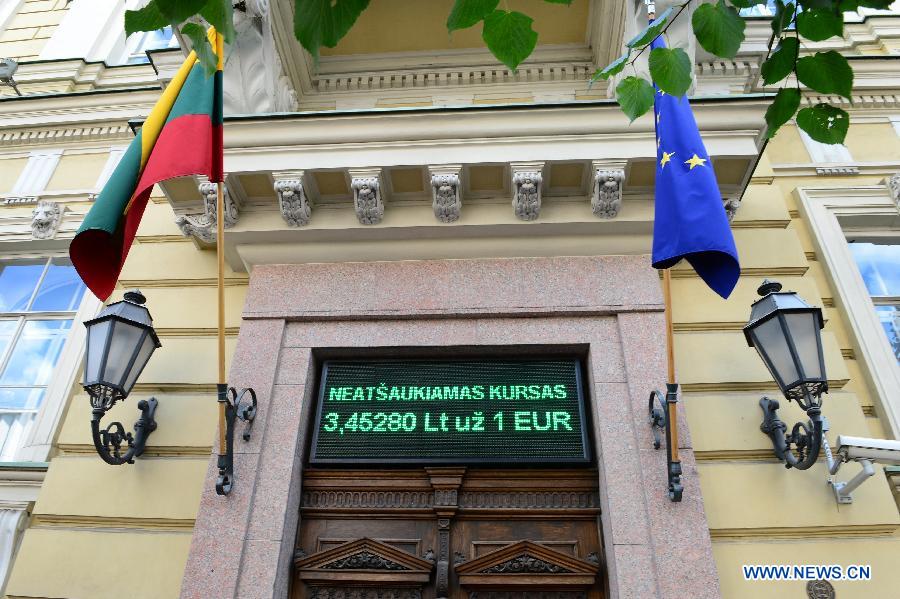 La Lituanie sera le 19ème membre de la zone euro l'année prochaine 