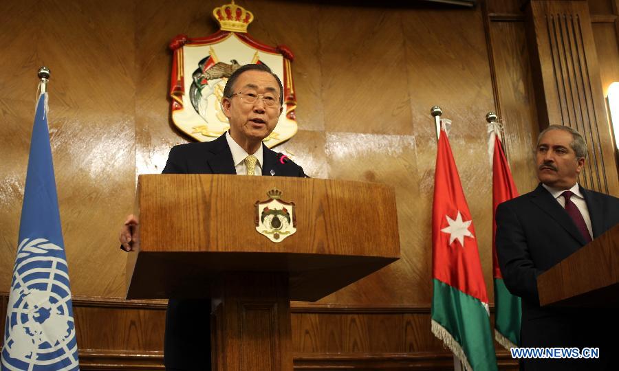 La situation est "désastreuse" dans la bande de Gaza, indique Ban Ki-moon 