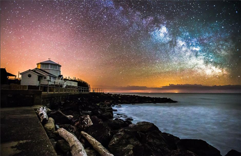 Photographie : le ciel étoilé de l'île de Wight