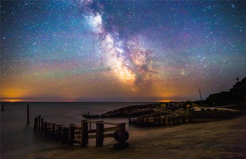 Photographie : le ciel étoilé de l'île de Wight