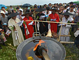 L'ethnie Yi célèbre le Festival de la torche