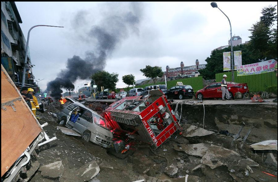 Explosions de gaz à Taiwan : au moins 23 morts et plus de 270 blessés 