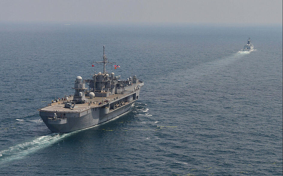 Exercices navals sino-américains au large de Qingdao
