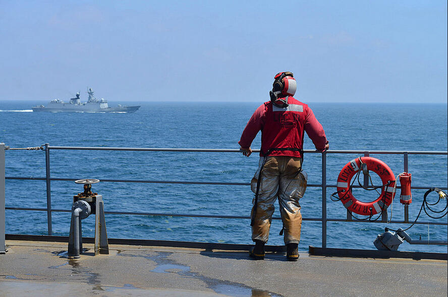 Exercices navals sino-américains au large de Qingdao