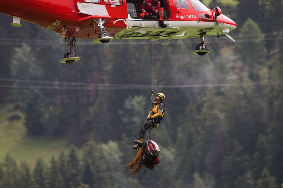 Déraillement d'un train en Suisse : sept blessés