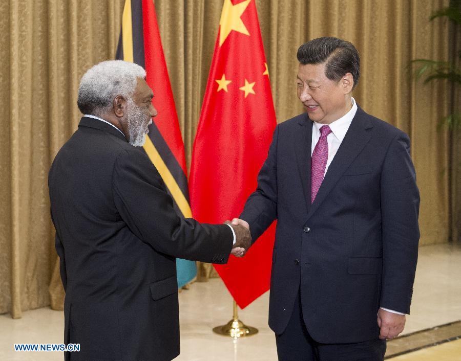La Chine et le Vanuatu s'engagent à renforcer leur coopération