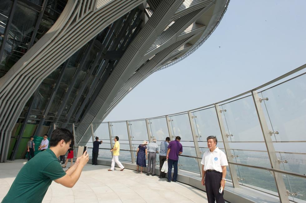 La tour « Grand clou » dévoilée à Beijing