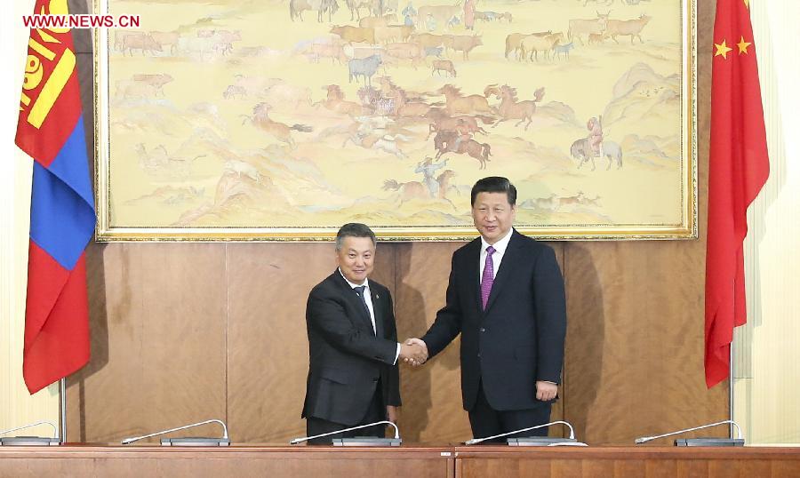 Le président chinois appelle le Parlement mongol à soutenir la coopération entre les deux pays