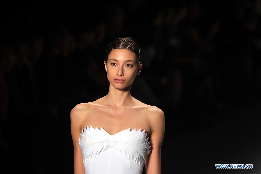 Fashion Week de New York : le defilé TAORAY WANG 