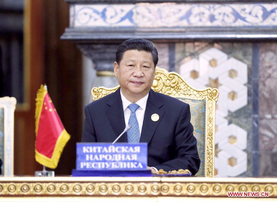 Le président chinois fait une proposition en quatre points pour le développement de l'OCS