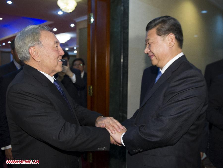 La Chine et le Kazakhstan vont renforcer leur coopération en mettant en oeuvre l'initiative de la Route de la Soie