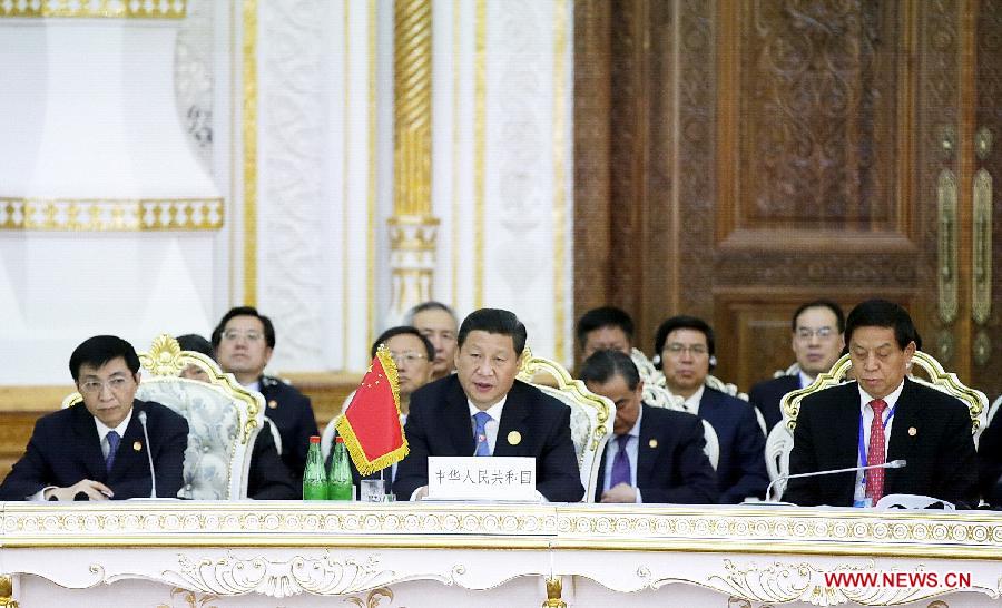 Xi Jinping propose un traité contre l'extrémisme et des efforts communs antiterrorisme sur Internet