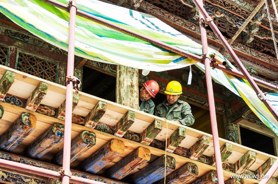 Tibet : La plus importante rénovation du monastère Labrang