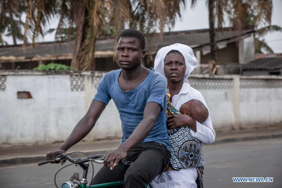 Photos: les vélos-taxis au Mozambique