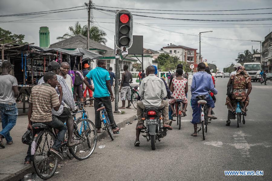 Photos: les vélos-taxis au Mozambique