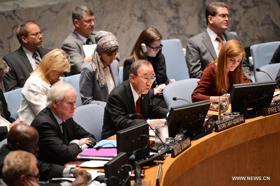 Ebola : Ban Ki-moon annonce une mission sanitaire d'urgence des Nations Unies 