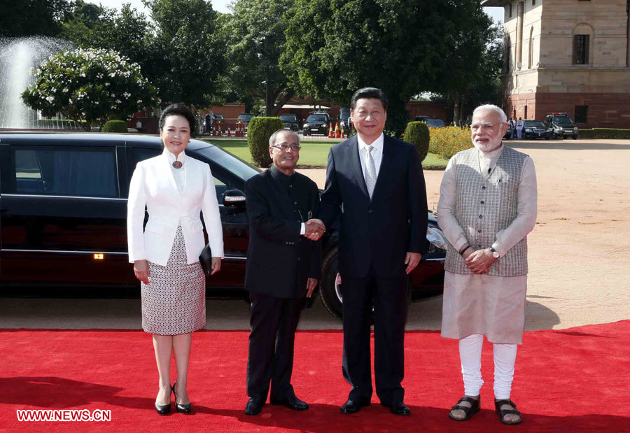 Les présidents chinois et indien s'engagent à approfondir la coopération