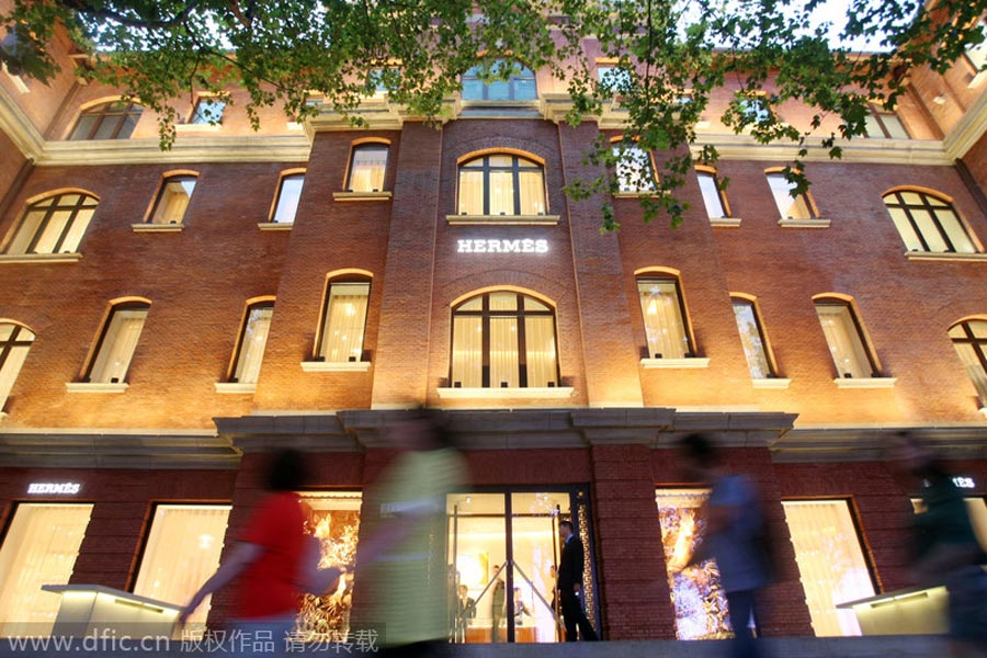 Shanghai : une première maison d'Hermès en Chine 