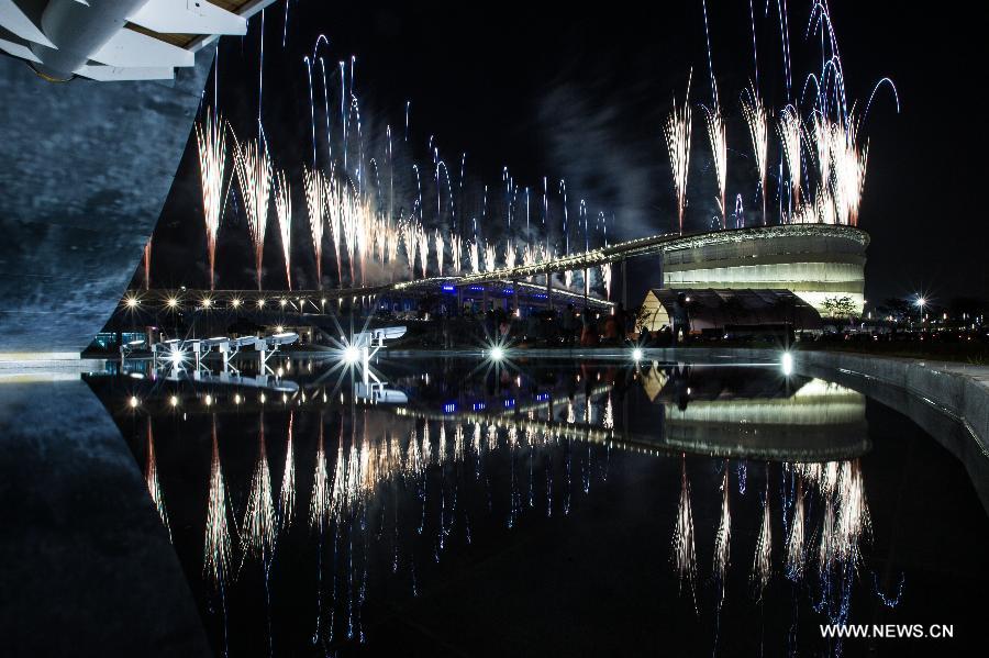 EN IMAGES: Cérémonie d'ouverture des 17e Jeux asiatiques d’Incheon en 2014