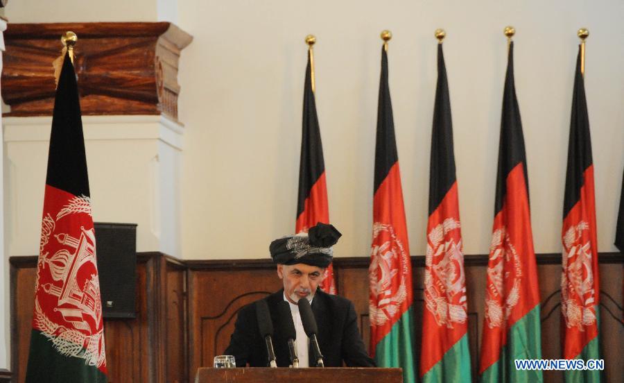 Ashraf Ghani Ahmadzai investi comme nouveau président afghan 