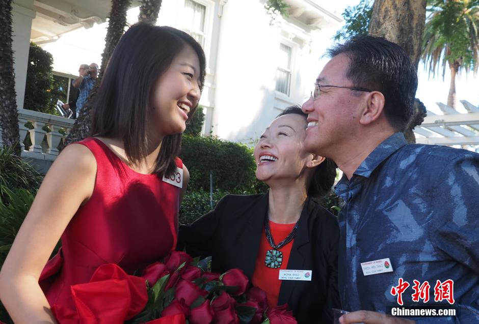 Etats-Unis : une Chinoise élue princesse des Roses